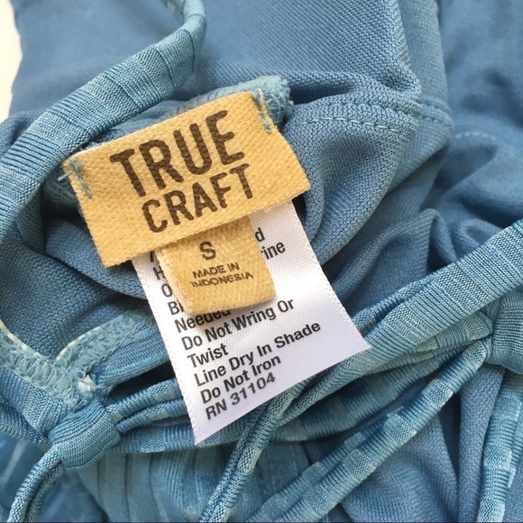 NWT True Craft Ribbed Lace-Up One Piece Swimsuit - Picture 9 of 10